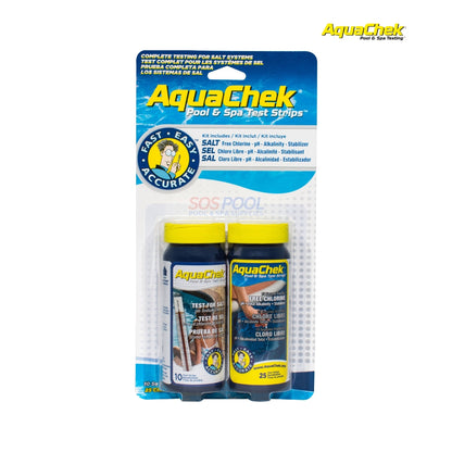 AquaChek Salt System Test Kit | Mulit-Test Strips | 542228A