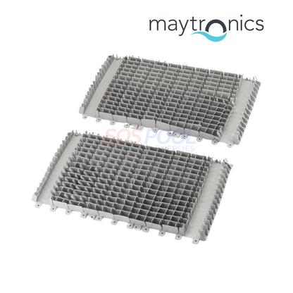 Maytronics Dolphin Combination Climbing Brushes | 2 Pack | Gray | 6101641-R2