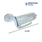 Pentair Rainbow Leaf Trap Canister Clear With Handle For Suction Cleaner | R211084K